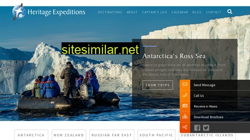 heritage-expeditions.com alternative sites