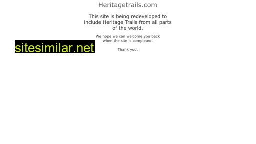heritagetrails.com alternative sites