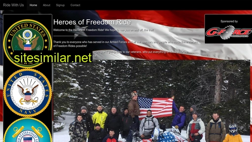 heroesoffreedomride.com alternative sites