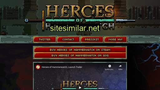 heroesofhammerwatch.com alternative sites