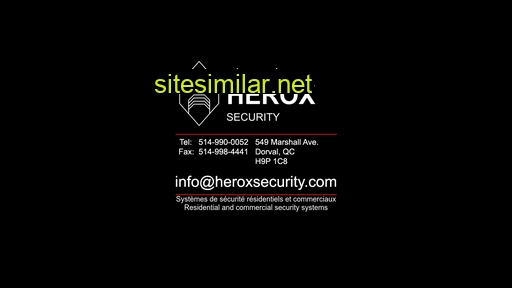 heroxsecurity.com alternative sites