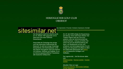 herzoglichergolfclub.com alternative sites
