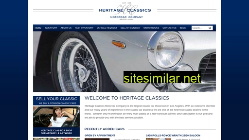 heritageclassics.com alternative sites