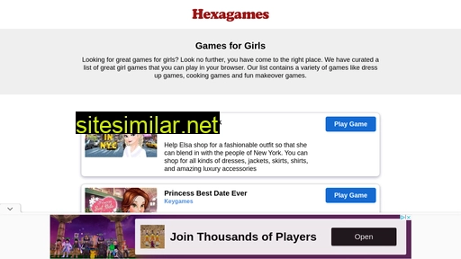 hexagames.com alternative sites