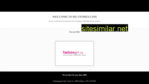 Hg-stores similar sites
