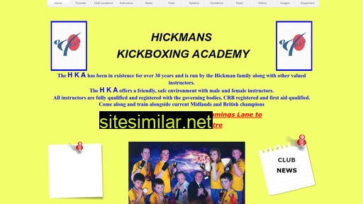 hickmans-kickboxing-academy.com alternative sites