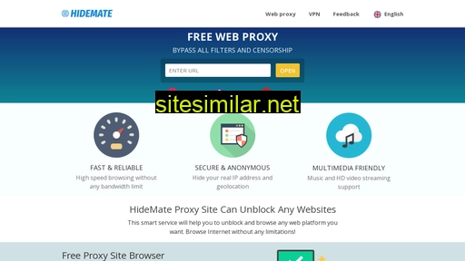 hidemate.com alternative sites