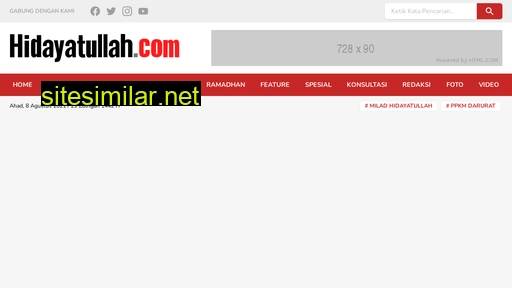hidayatullah.com alternative sites