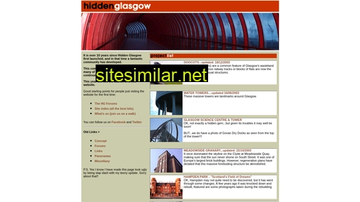 hiddenglasgow.com alternative sites