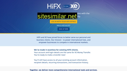 Hifx similar sites