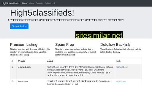high5classifieds.com alternative sites