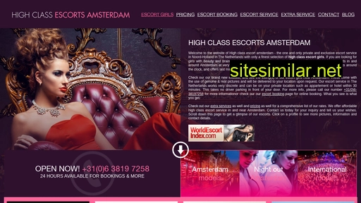 highclassescortsamsterdam.com alternative sites