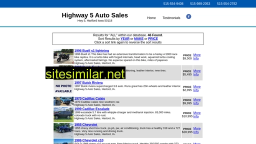 highway5auto.com alternative sites