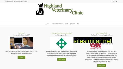 highlandvetclinic.com alternative sites