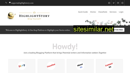 highlightstory.com alternative sites
