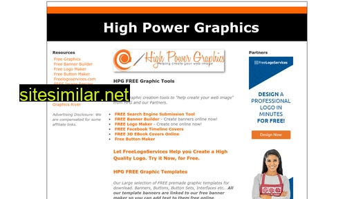 highpowergraphics.com alternative sites