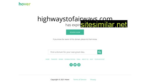 highwaystofairways.com alternative sites