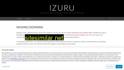 hiizuru.wordpress.com alternative sites