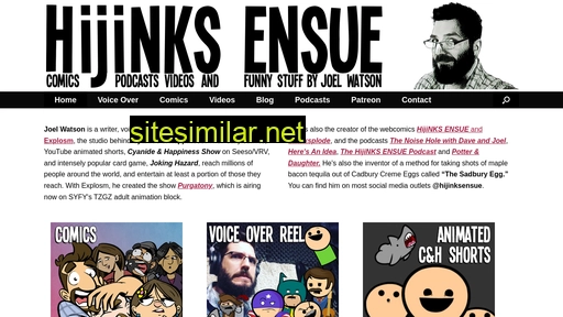 hijinksensue.com alternative sites
