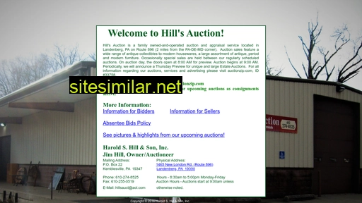 hillsauction.com alternative sites