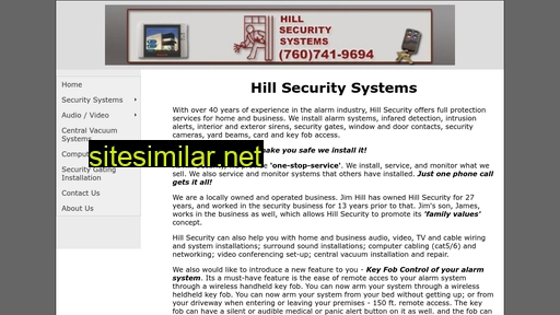 hillsecuritysystems.com alternative sites