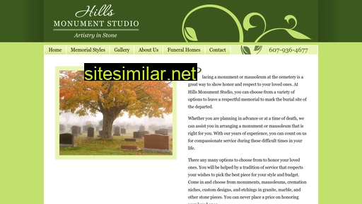 hillsmonuments.com alternative sites