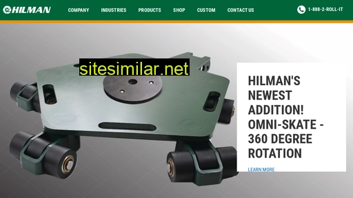 hilmanrollers.com alternative sites