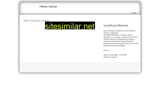 hilmardental.com alternative sites