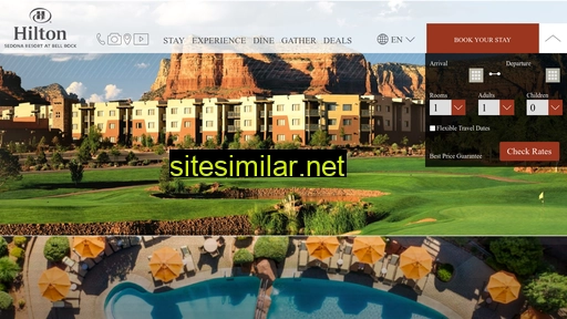Hiltonsedonaresort similar sites
