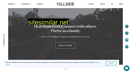 hillsidechurches.com alternative sites