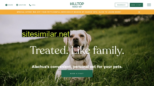 hilltopfamilyvet.com alternative sites