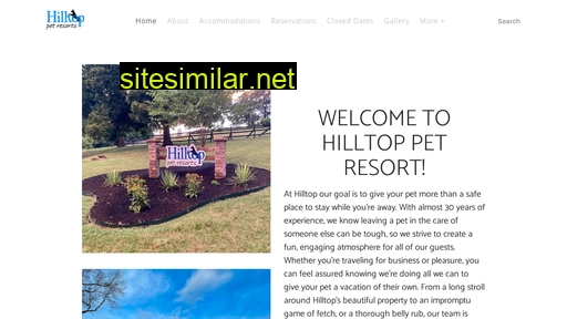 hilltoppetresorts.com alternative sites