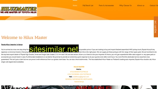 hiluxmaster.com alternative sites