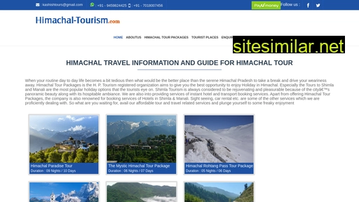 Himachal-tourpackages similar sites