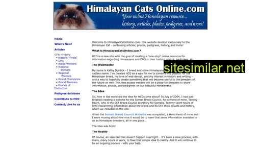 himalayancatsonline.com alternative sites