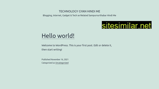 hindi-technews.com alternative sites