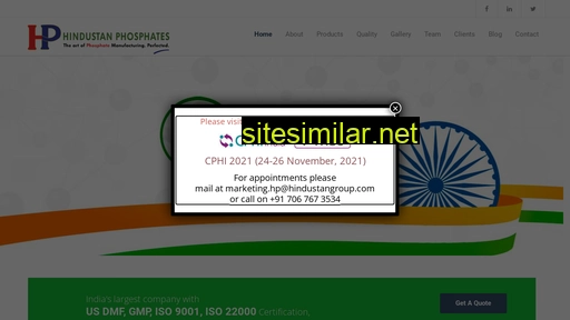 hindustanphosphates.com alternative sites