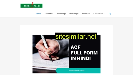 Hindisafal similar sites