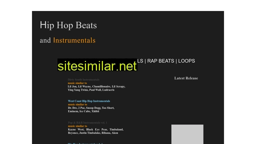 hiphopbeatsandinstrumentals.com alternative sites
