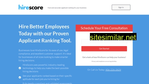 hirescore.com alternative sites