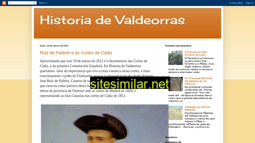 historiadevaldeorras.blogspot.com alternative sites