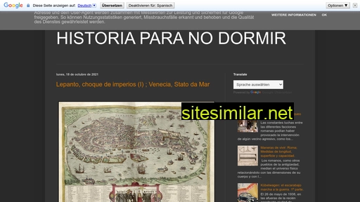 Historiaparanodormiranhell similar sites