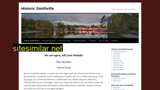 historicsmithville.com alternative sites