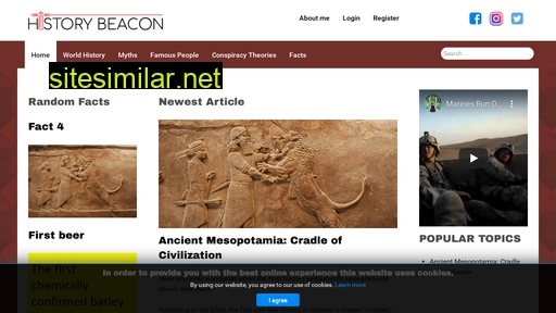 historybeacon.com alternative sites
