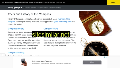 historyofcompass.com alternative sites