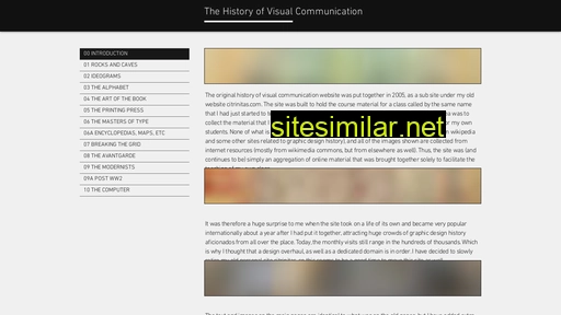 historyofvisualcommunication.com alternative sites