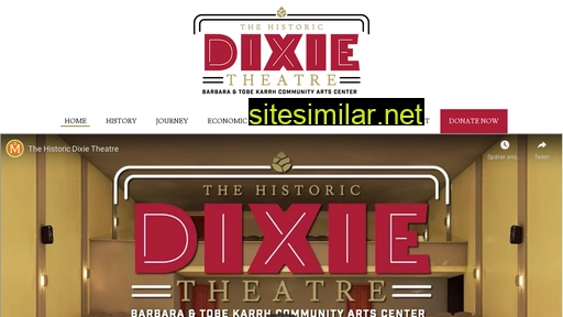 Historicdixietheatre similar sites