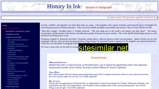 historyinink.com alternative sites