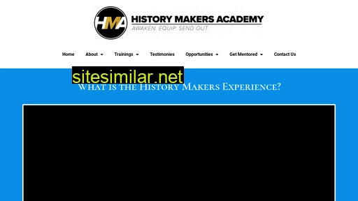Historymakersacademy similar sites