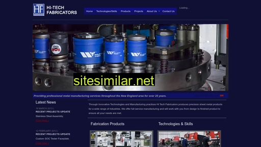 hitechfabricators.com alternative sites
